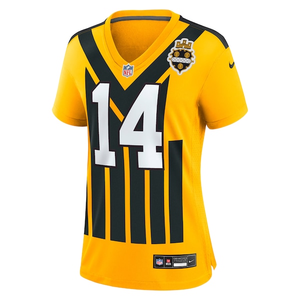 George Pickens Pittsburgh Steelers Nike Women's Alternate 1933 Throwback Game Jersey - Gold