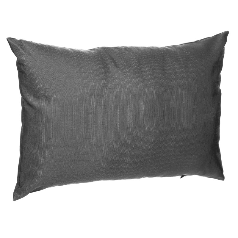 Coussin déperlant Koraï ardoise 50 x 30 cm