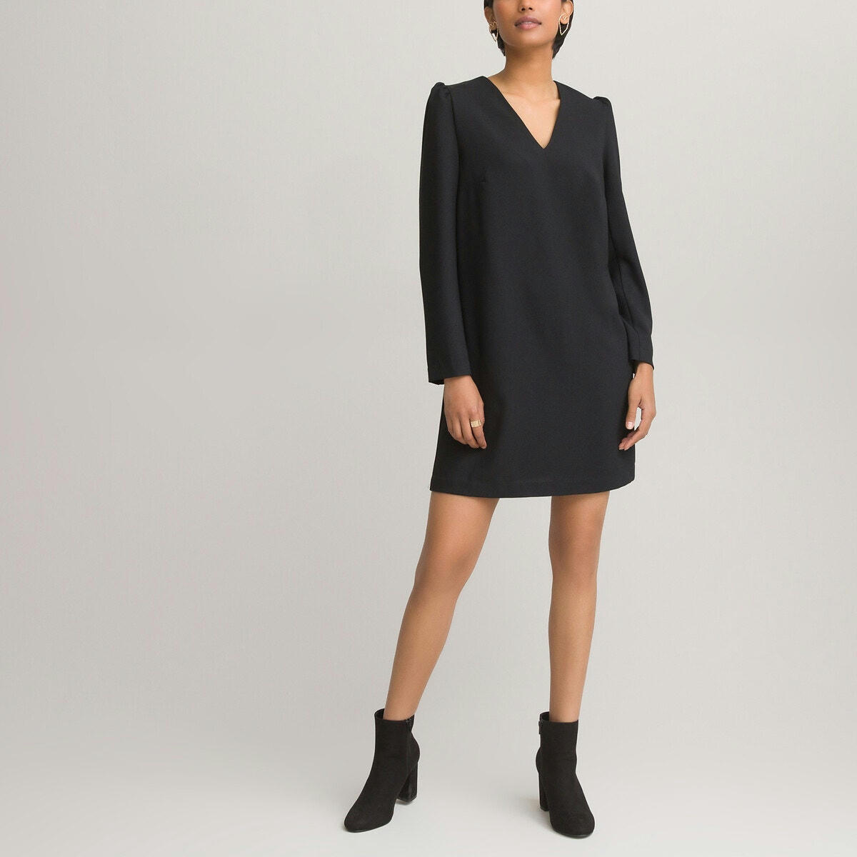 Robe droite polyester recyclé La Redoute x You