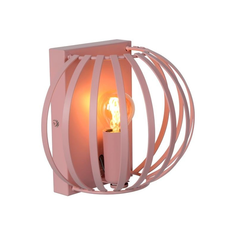 Applique Merlina rose E14 40 W LUCIDE