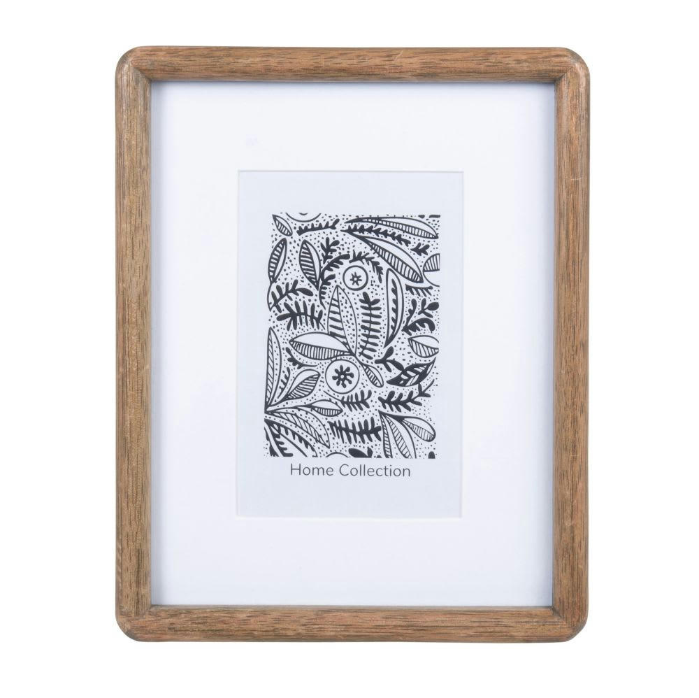 MACHALA - Cadre photo en noyer 17x22