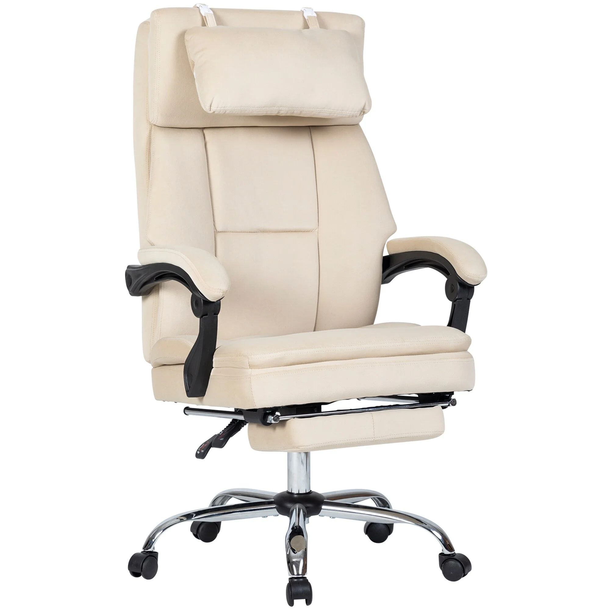 High Back Executive Ergonomic Chair Frosted Velvet Computer Desk Chair