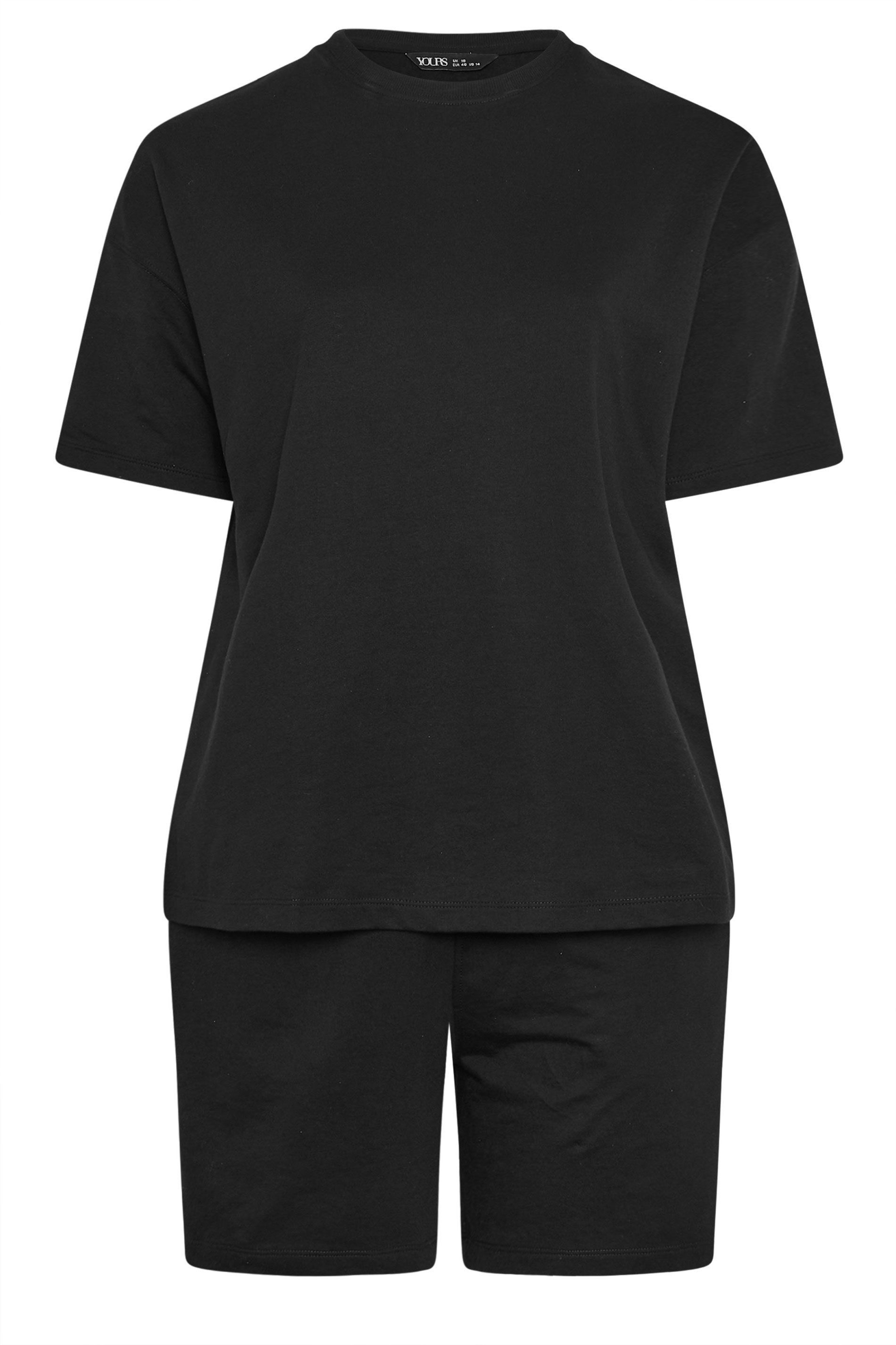Yours Sweat T-Shirt & Short Set
