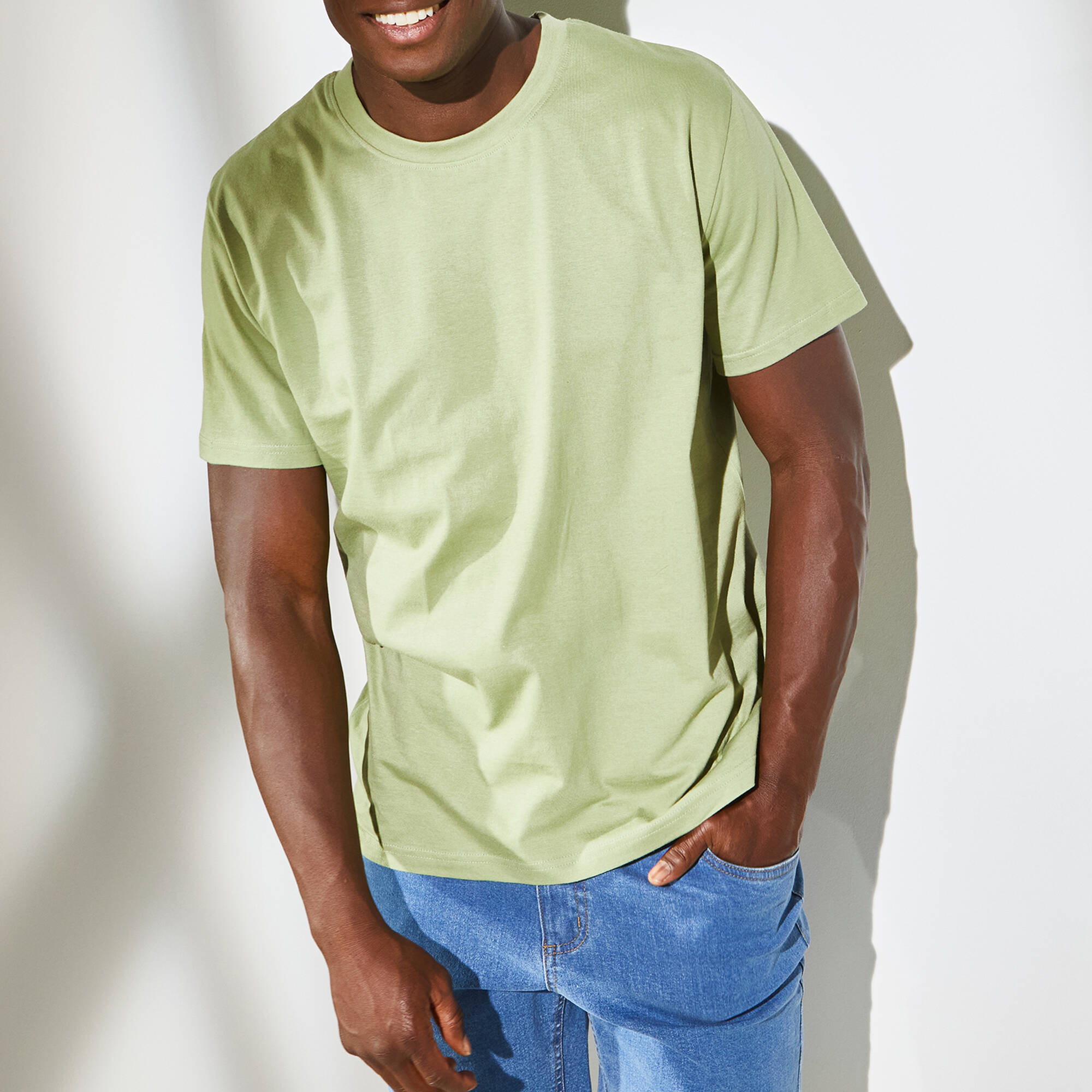 T-shirt col rond manches courtes - lot de 3