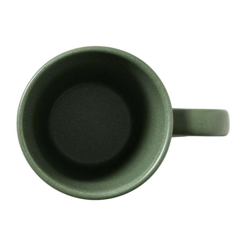 Mok olivo - donkergroen - 300 ml