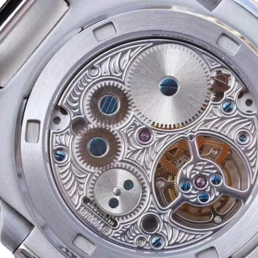 Patek Philippe Nautilus 5711 Tourbillon “Jumbo” White Dial Near Original Replica