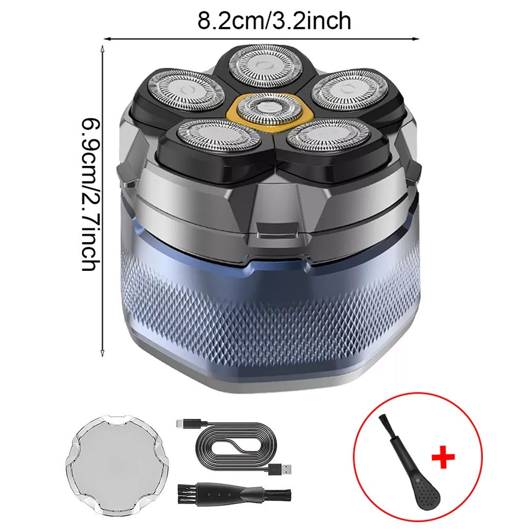 Kelvenix Electric Head Shaver for Bald Men 6D Magnetic Razor Wet/Dry