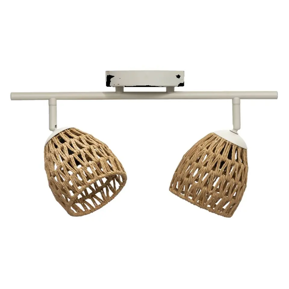 2-spot Ilva - naturel - 26x9,5x37 cm