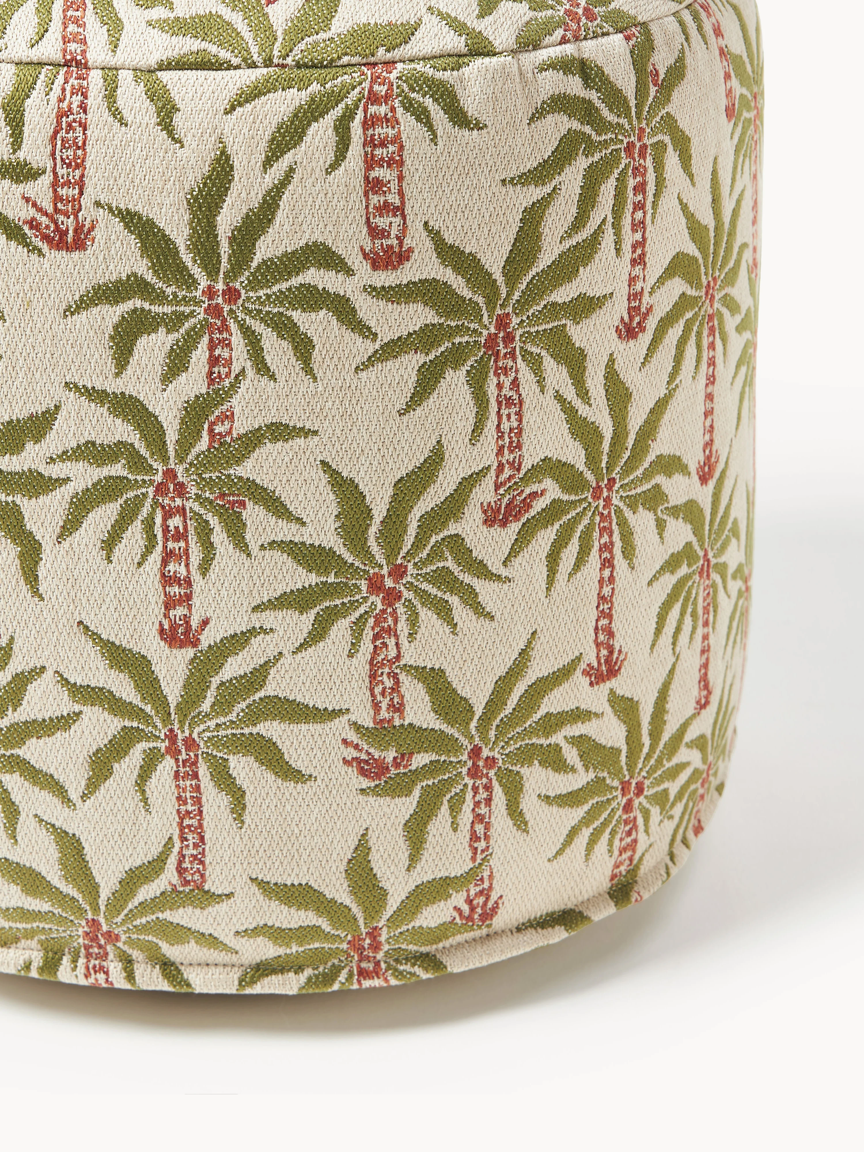 Handgefertigter In- & Outdoor-Pouf Laura