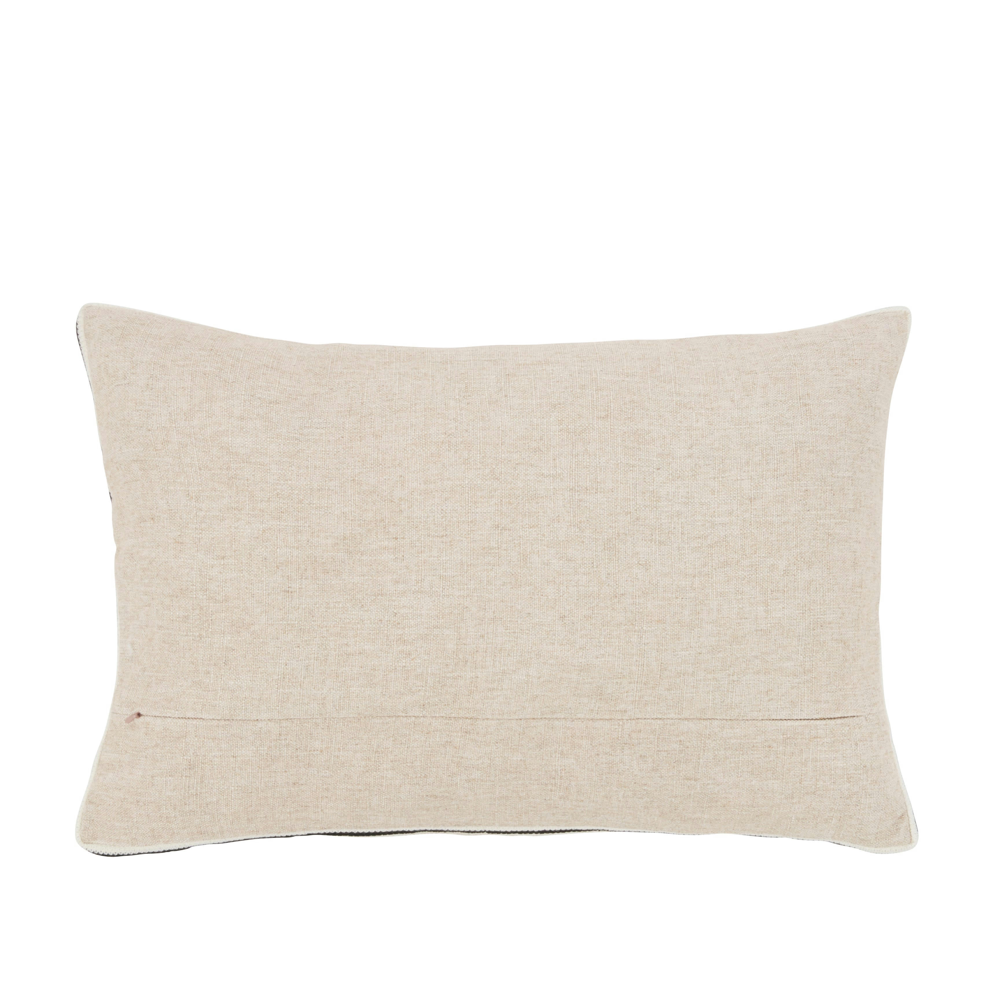 BERJA - Coussin beige 60x40