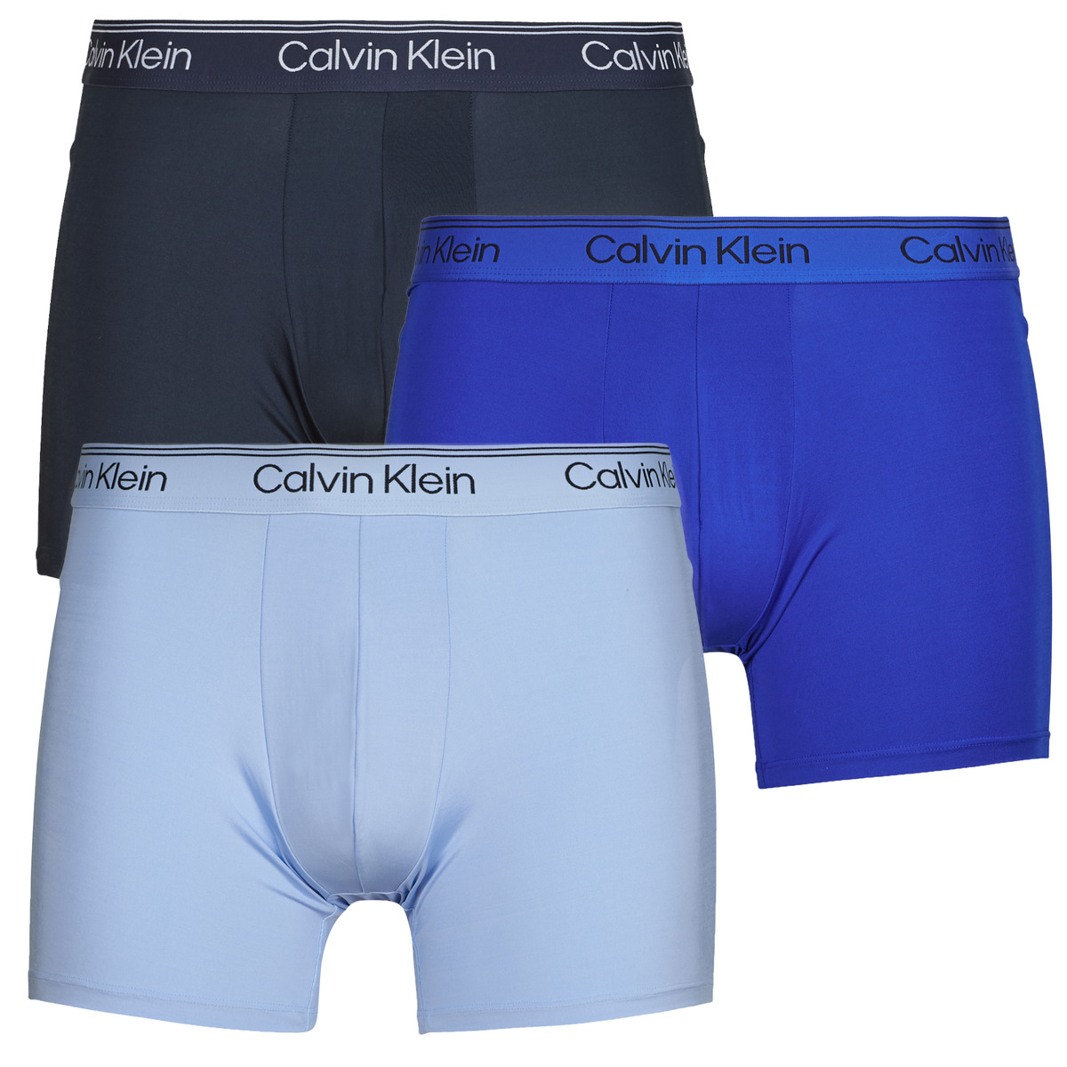 Calvin Klein Jeans - BOXER BRIEF 3PK X3 - Black / Blue / Blue