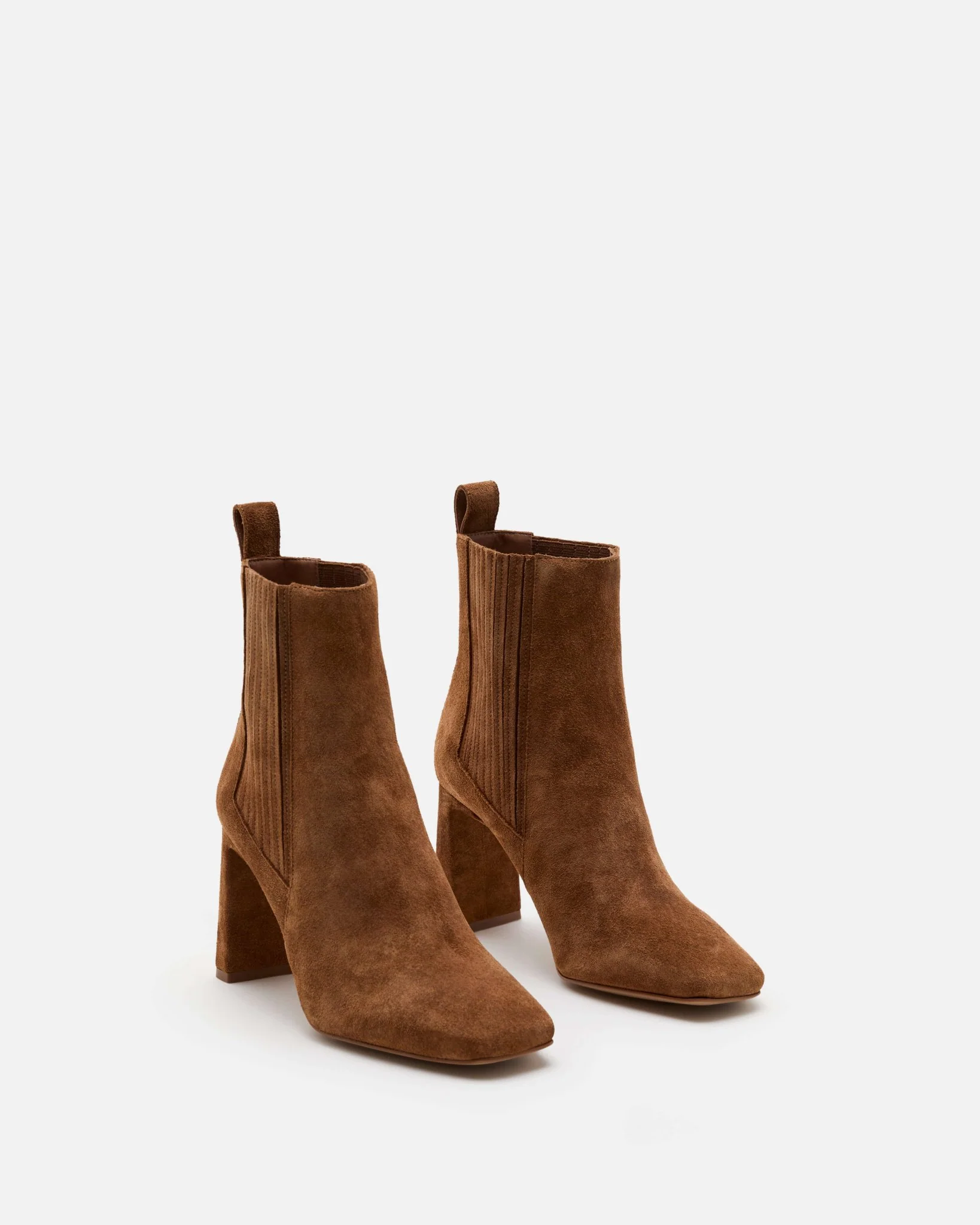 BOTTINES KAMERON/VEL COGNAC