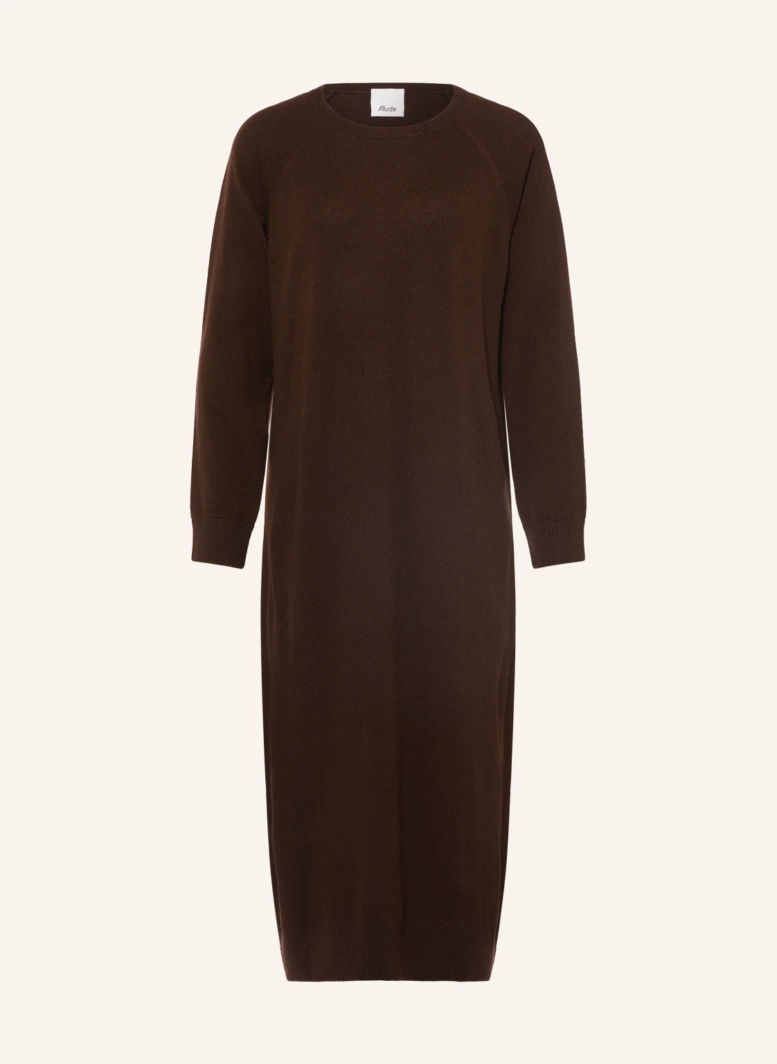 ALLUDE Strickkleid mit Cashmere