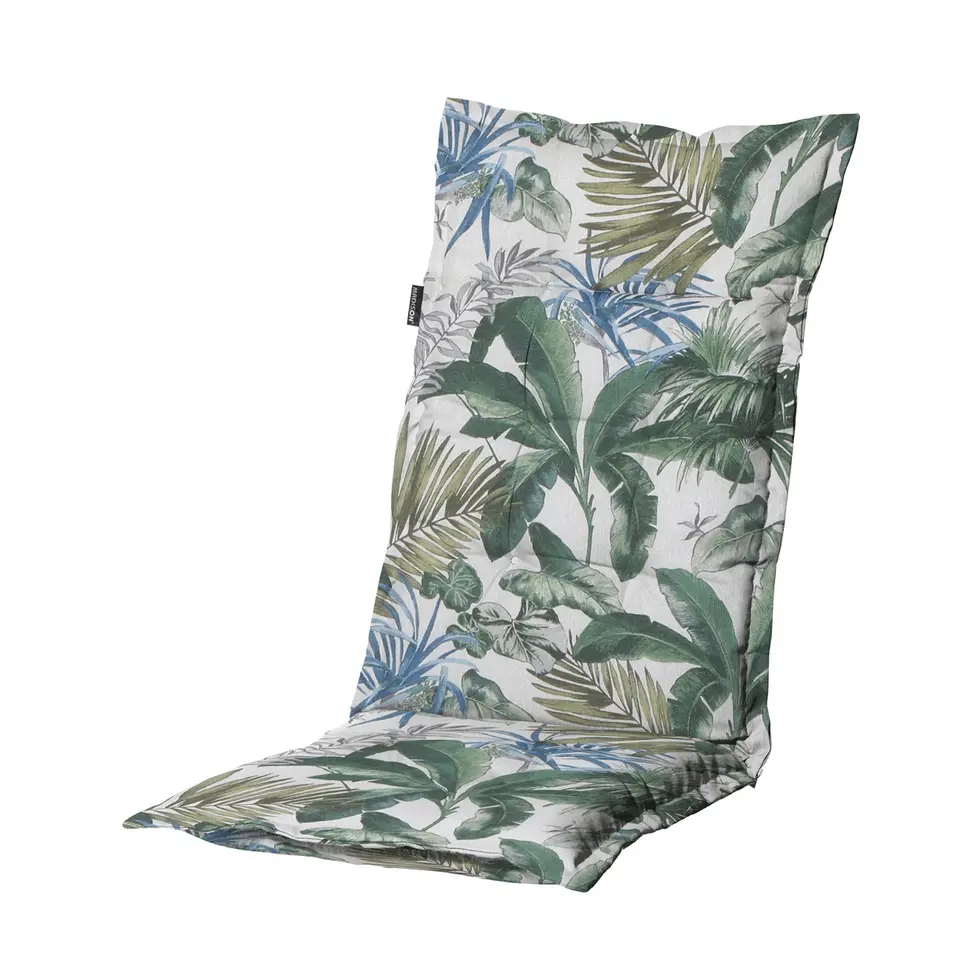 Madison - Tuinstoelkussen Hoge Rug Bliss blue - Ca. 123x50 cm - Set van 4