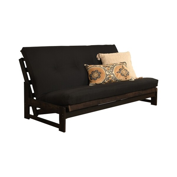 Carbon Loft Easton Reclaimed Mocha Futon Set with Twill Mattress