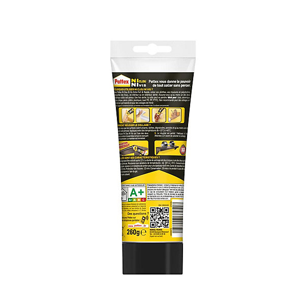 Colle Pattex Ni Clou Ni Vis Chrono tube 260g