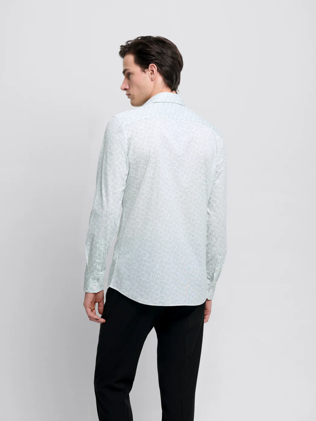 Chemise extraslim à motifs