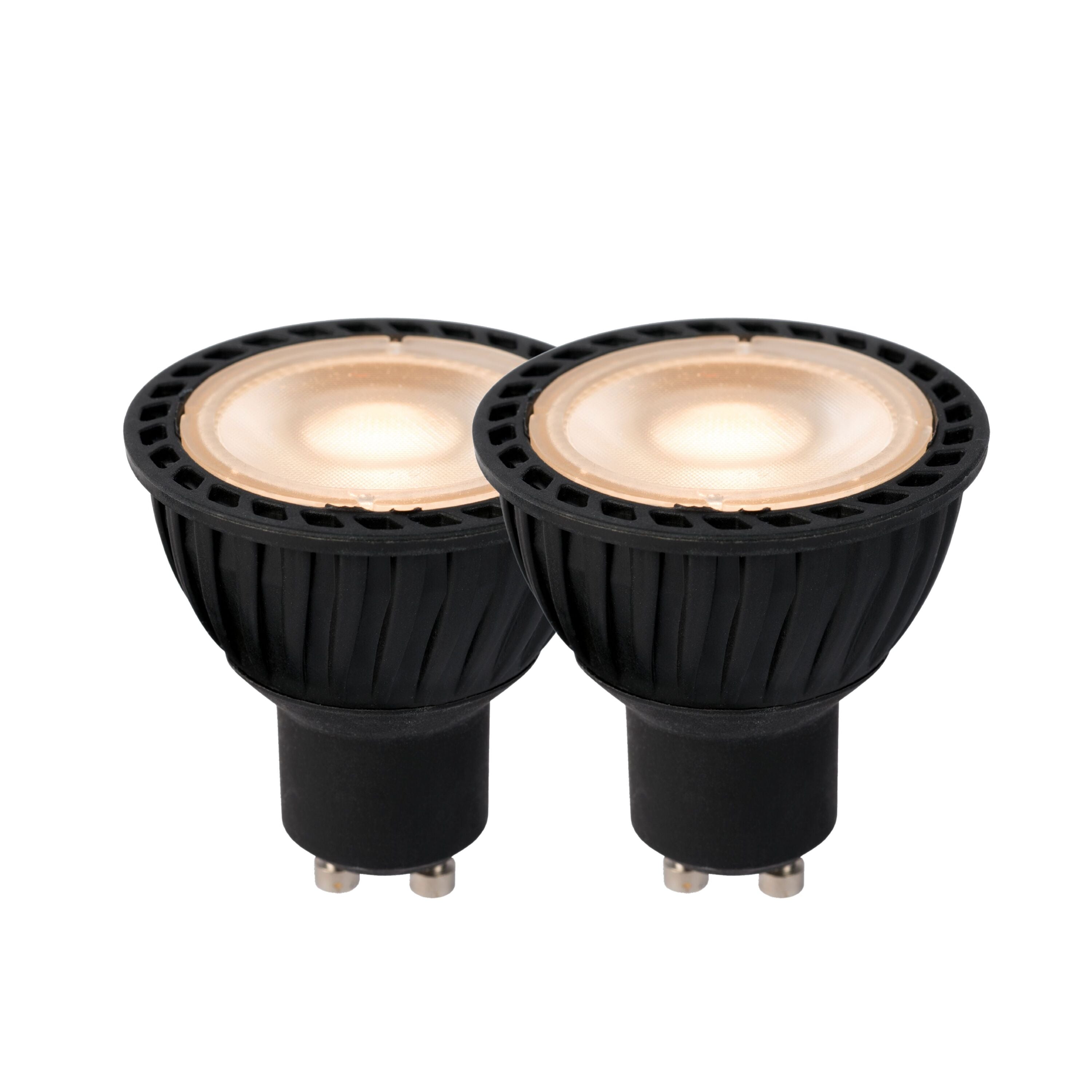 Lucide MR16 Led lamp - Zwart (set van 2)