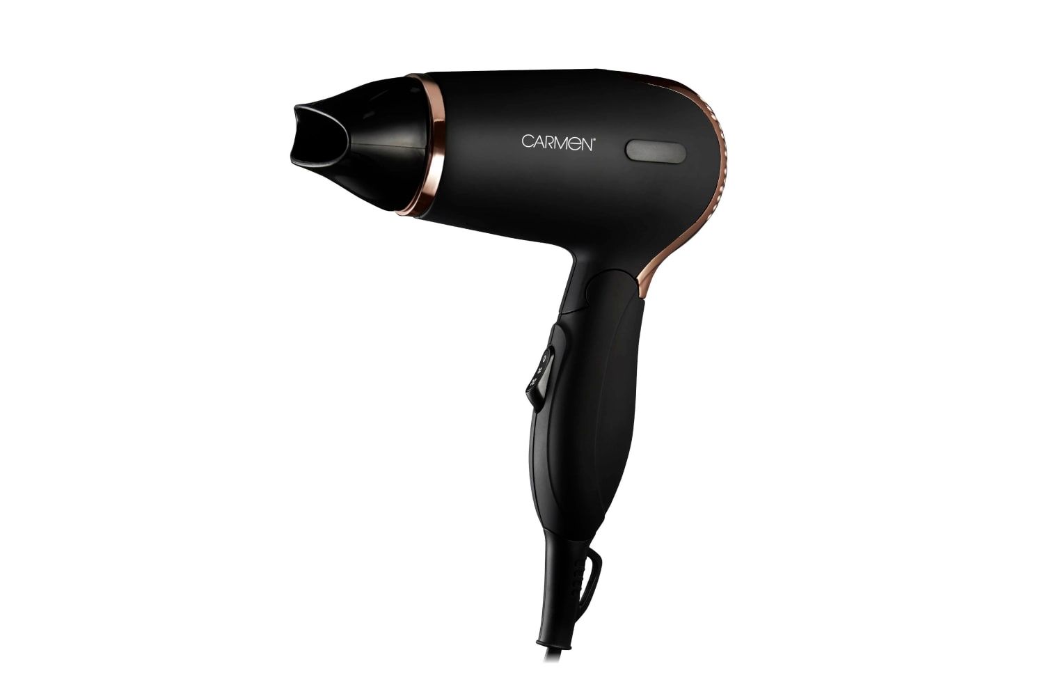 Carmen Travel Hair Dryer with Rechargeable LED Mirror