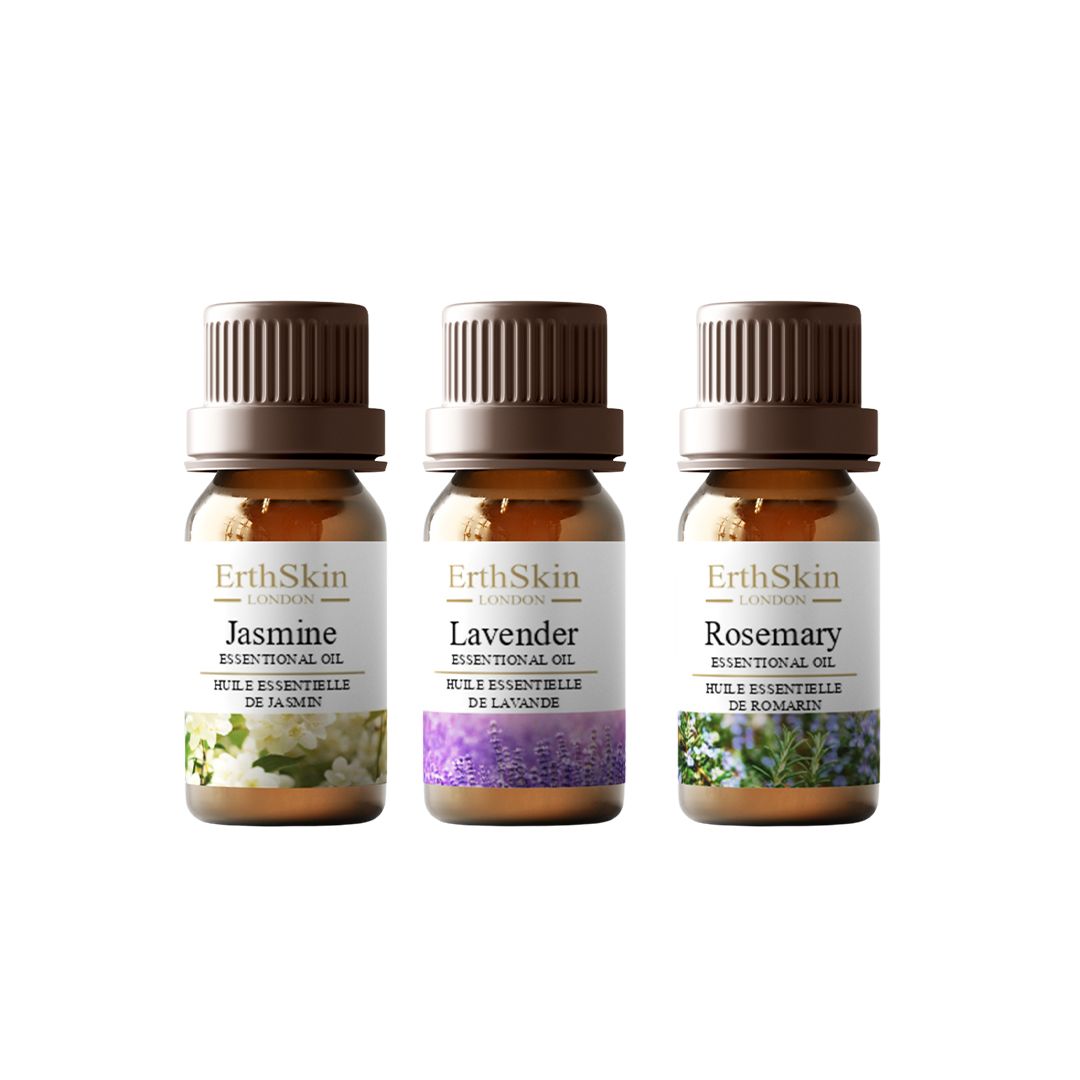 Erth Skin London 3 Pack of Aroma Bliss Collection Oils
