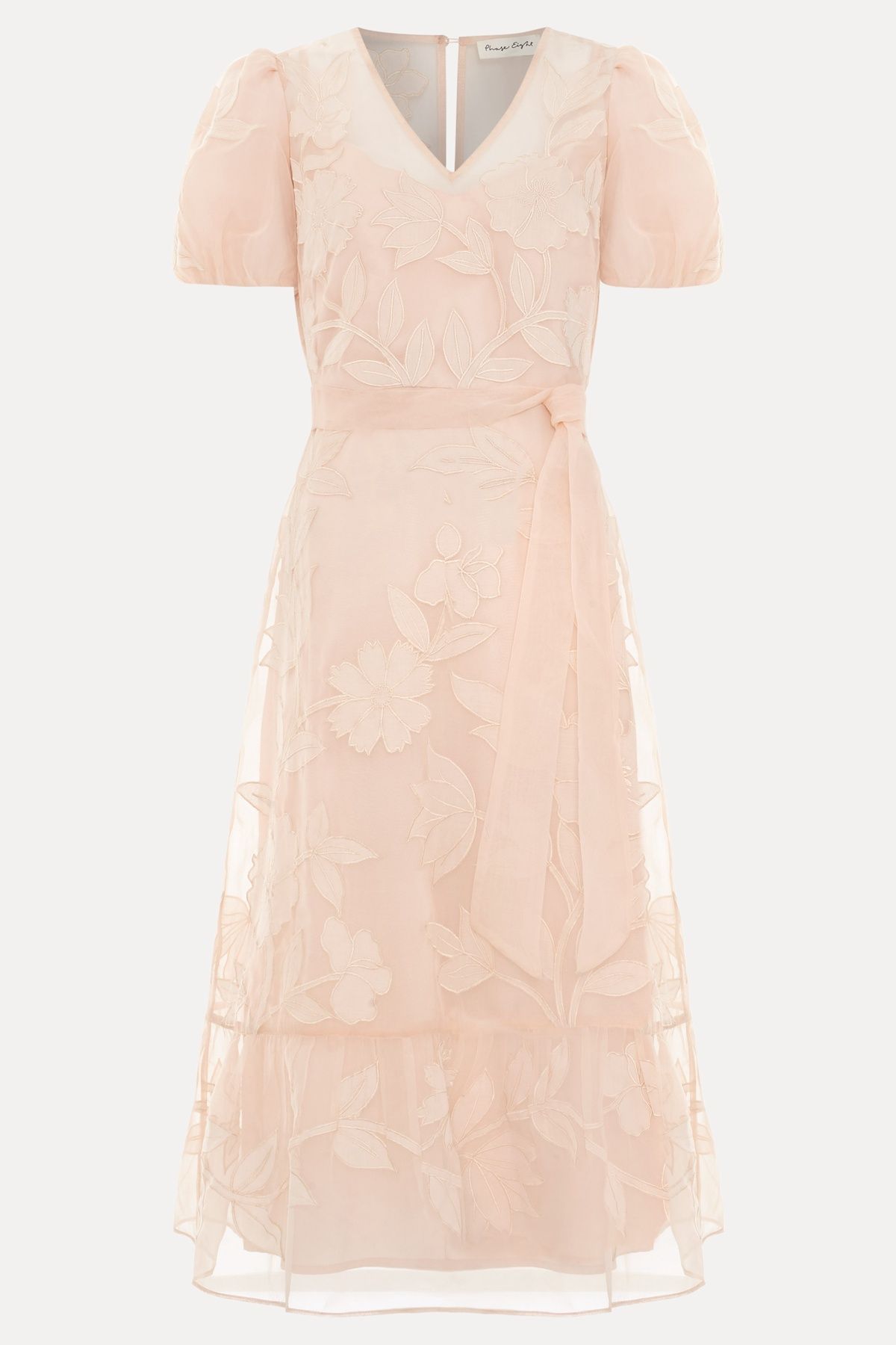 Phase Eight Chrissie Tie-Waist Wrap Midi Dress