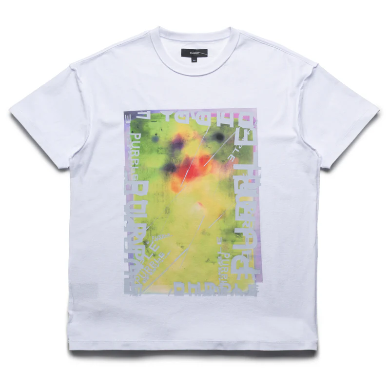 Purple Brand Gateway Tee - White