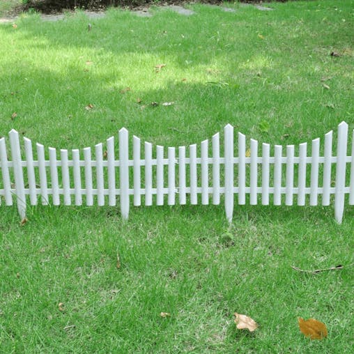 NNEVL White Lawn Divider 17 pcs / 10 m