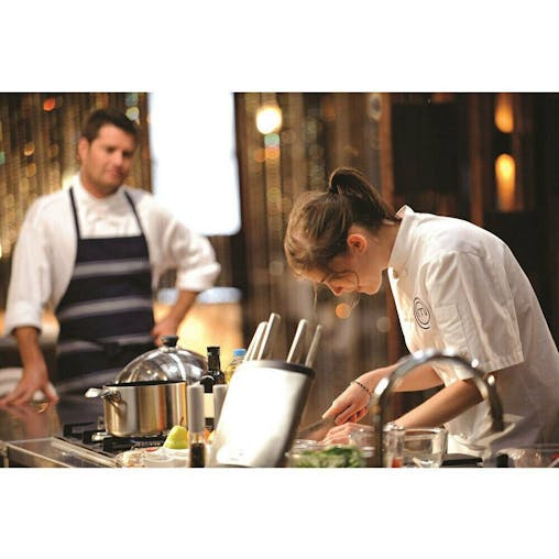 New Global Knives Synergy 7Pc Knife Block Set Stainless Steel Japanese