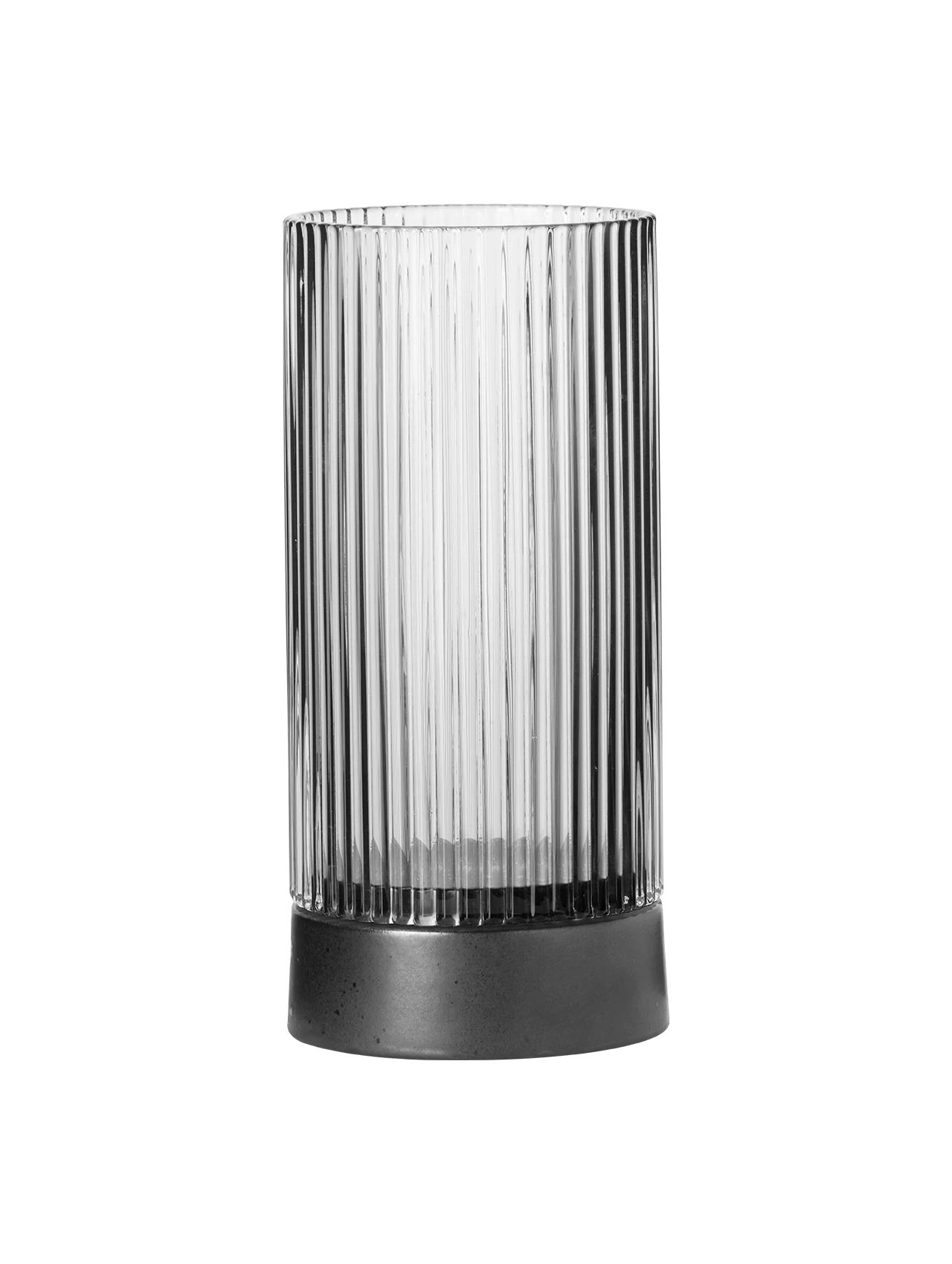windlicht mit porzellanfuß, clear