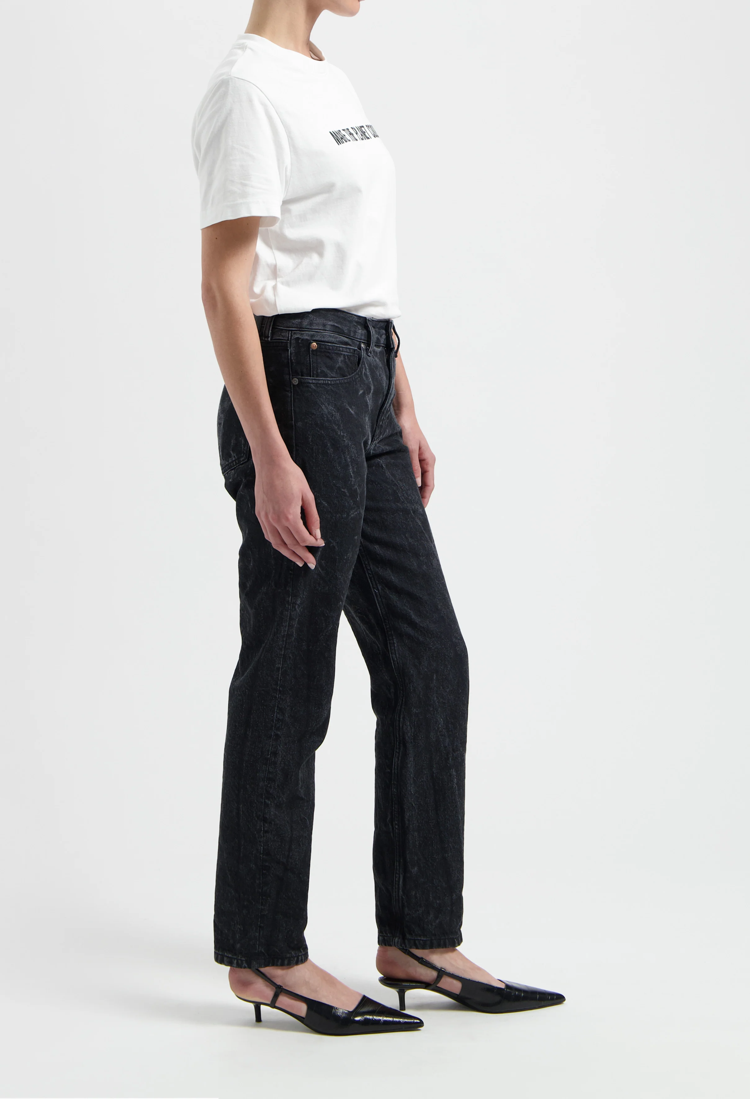 Go Mid Straight - Dry Black