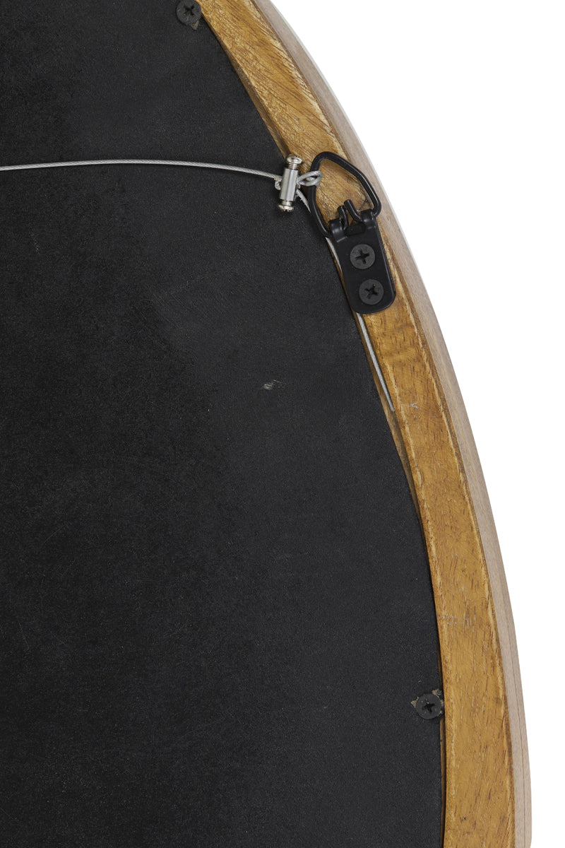 Light & Living - Sonora spiegel 120x5x80 cm hout olie bruin