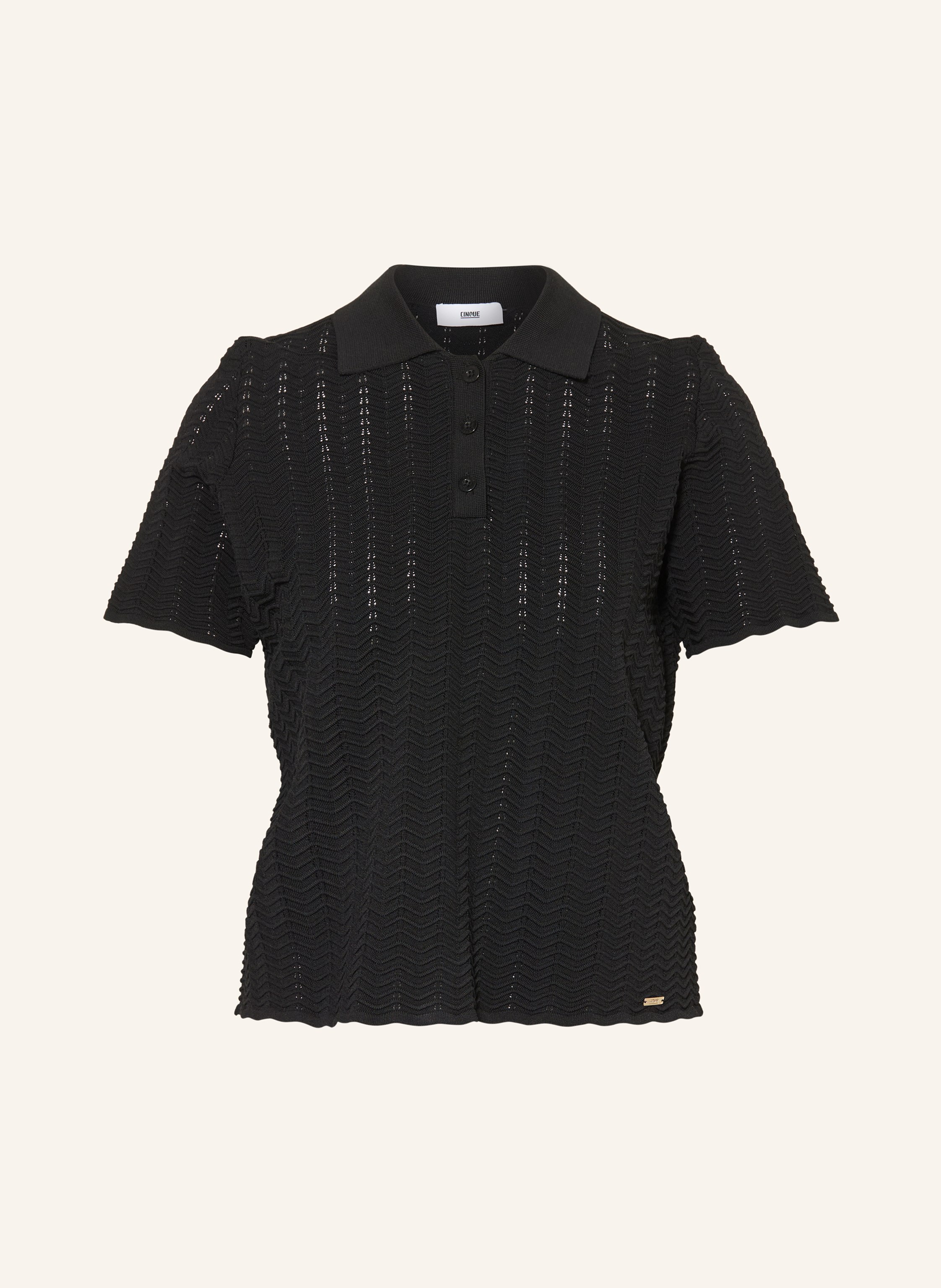 CINQUE Strick-Poloshirt CIFLUTO