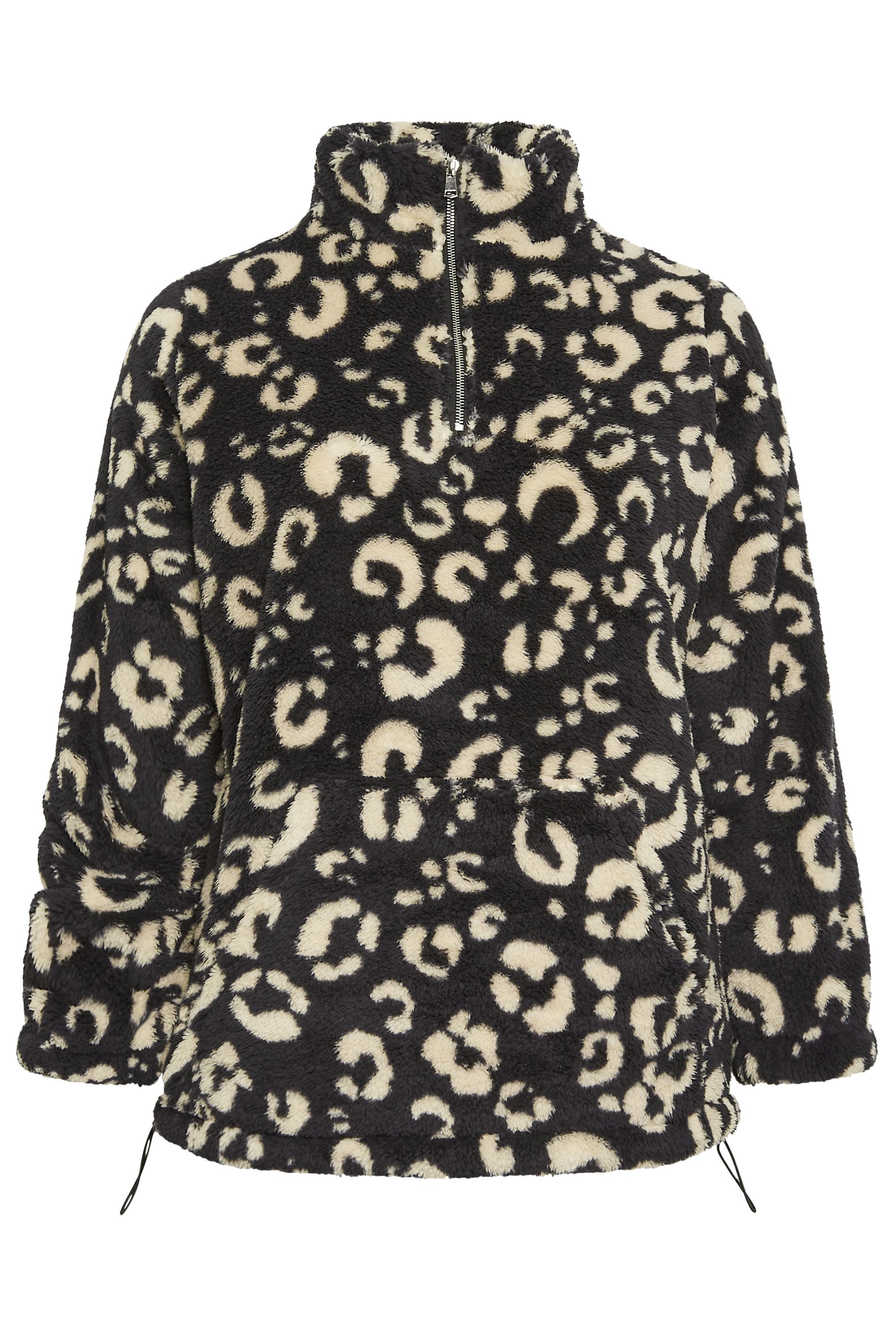 Yours Half Zip Fleece Sweatshirt