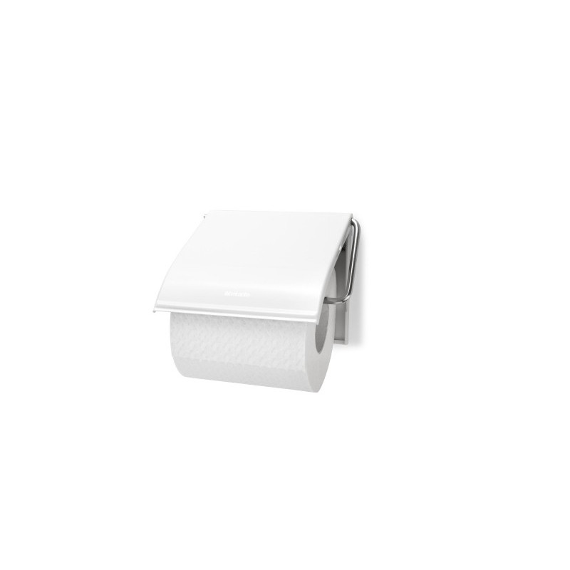 Porte-rouleau papier toilette blanc BRABANTIA