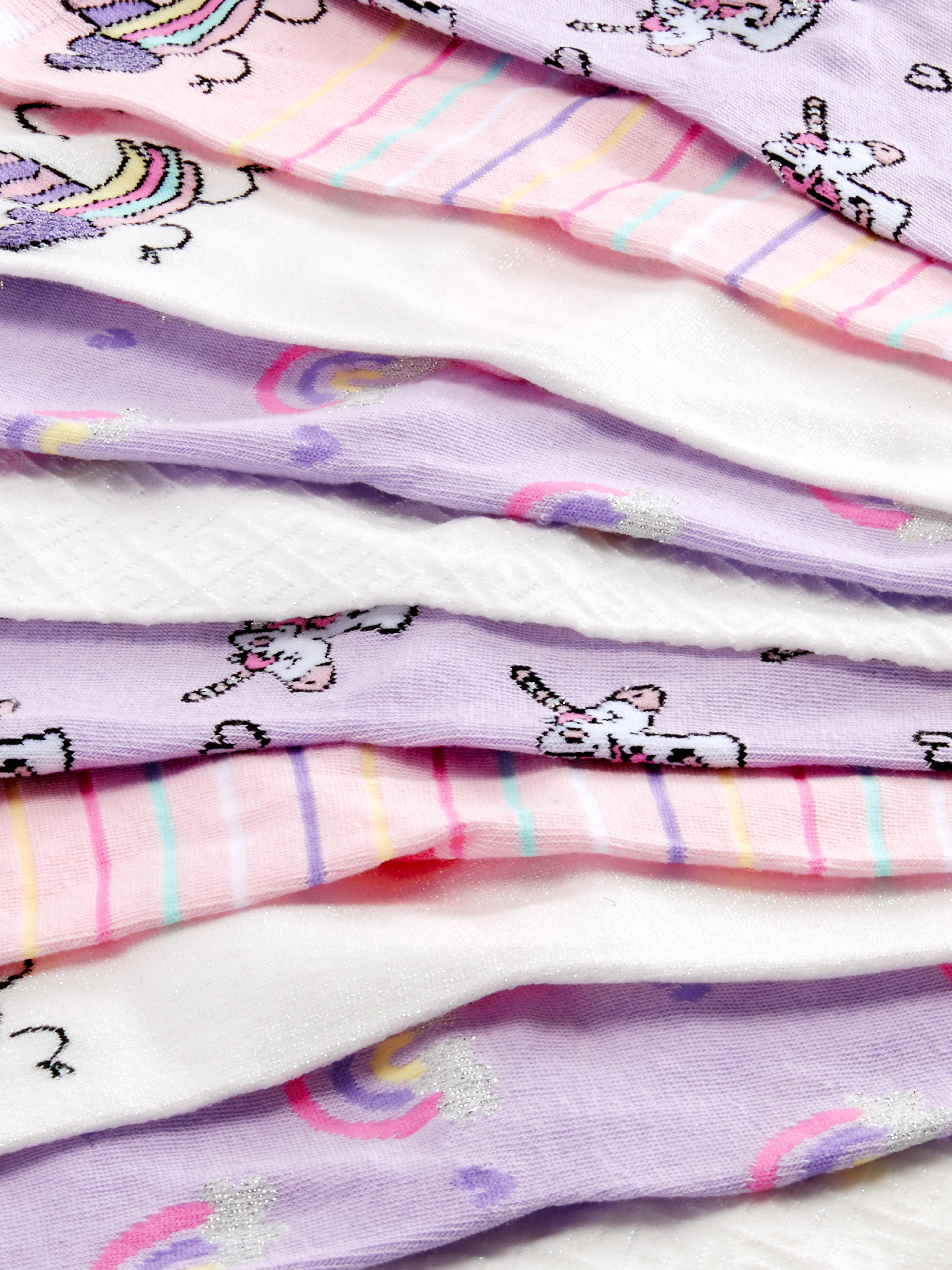 5-Pack Unicorn Ankle Socks