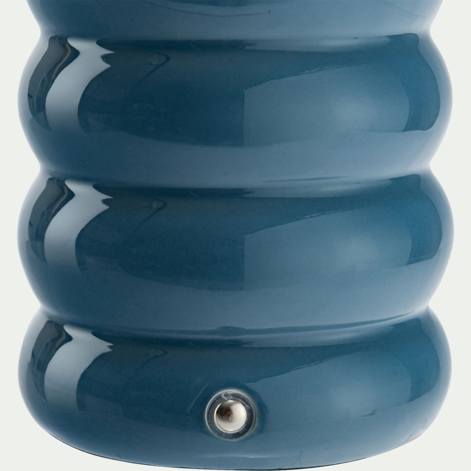 URANIA - Lampe à poser en céramique - bleu