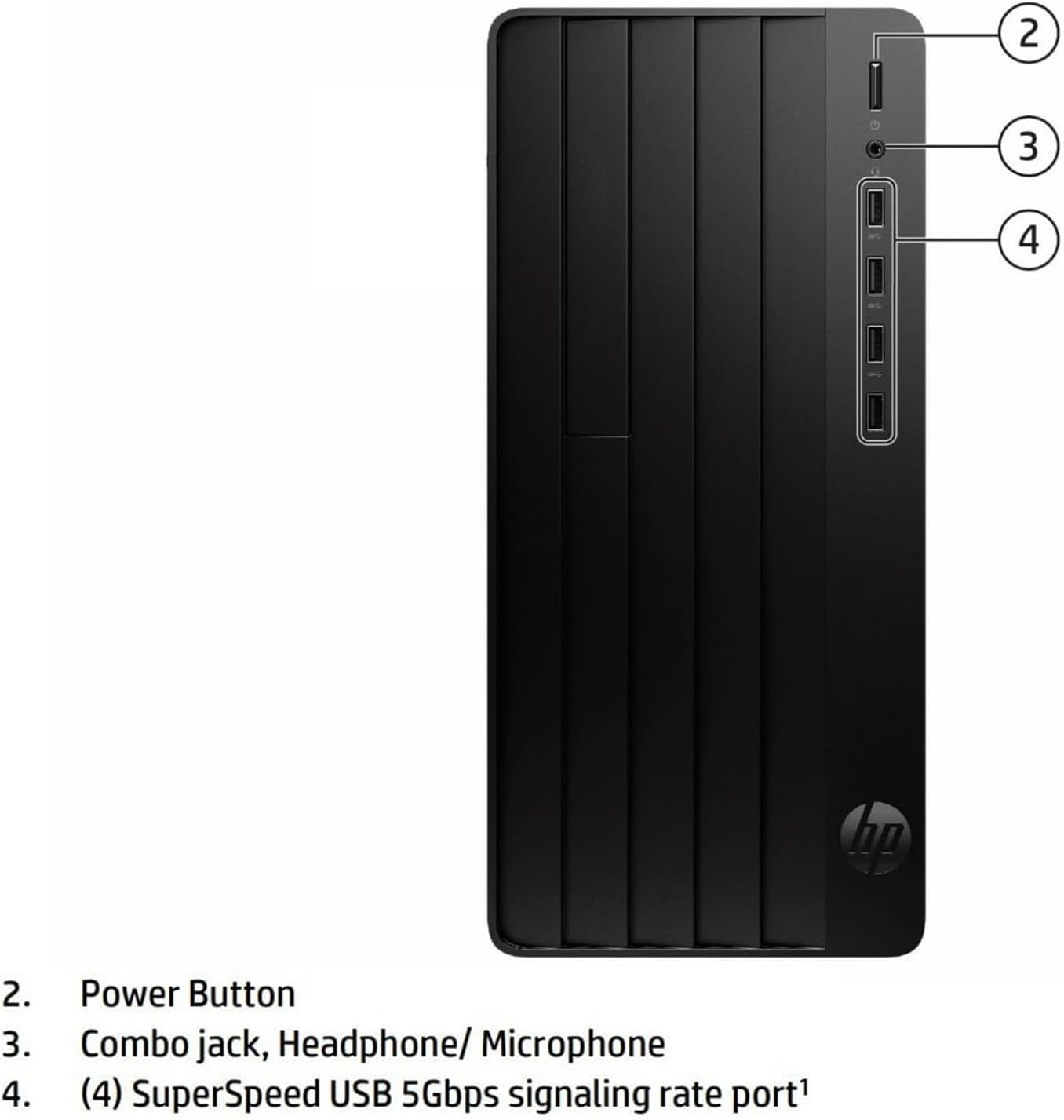 HP Desktop Computer Tower for Home Student & Business  13th Gen Intel Quad-Core Processor  16gb Ddr4 Ram  256gb Pcie Ssd  WiFi Adapter  Vga  Rj-45  Hdmi  Keyboard and Mouse  Windows 11 Home