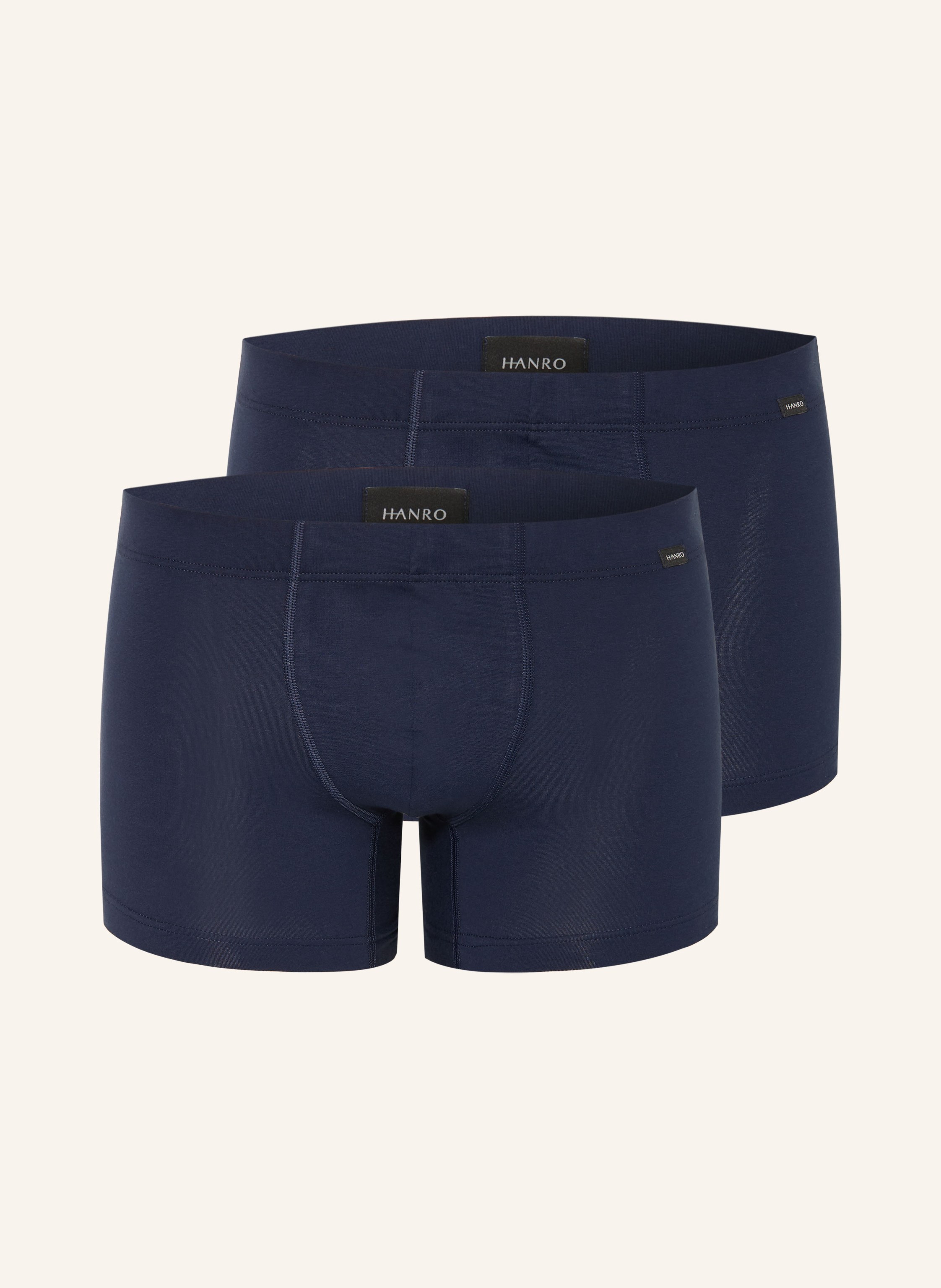 HANRO 2er-Pack Boxershorts COTTON ESSENTIALS