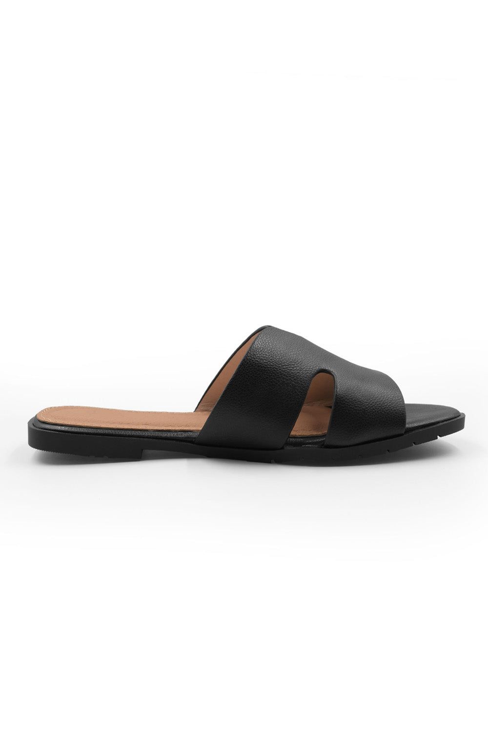 Where's That From Alvena' Cut Out Strap Detail Slider Sandals