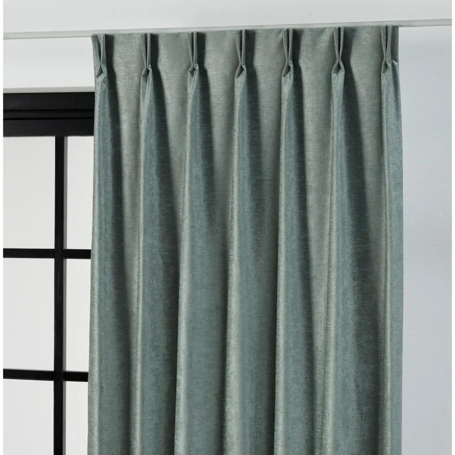 Kwantum Vouwgordijnen | Gordijnen | Gordijn Emma  Groen