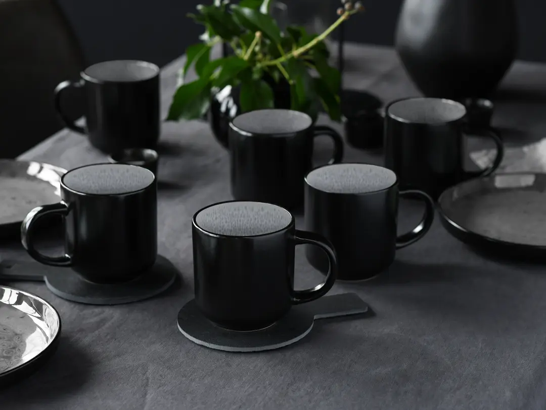 Kaffeebecher 6er-Set Nordic Fjord