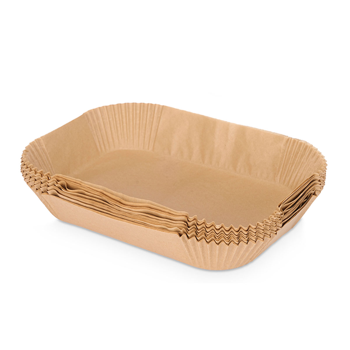 Conjunto de 50 formas de papel para fritadeira airfryer