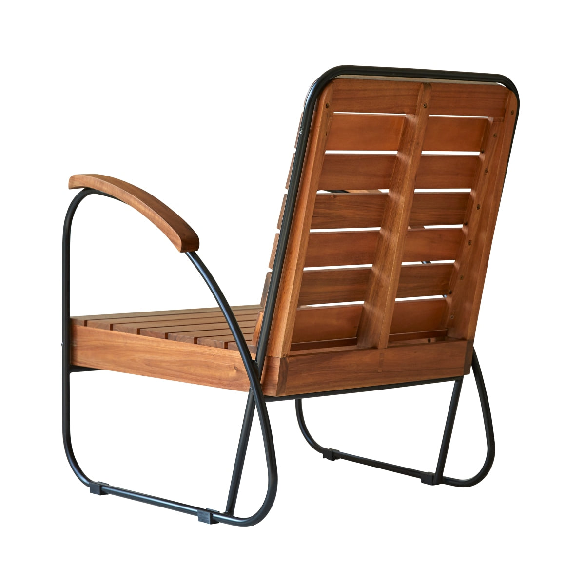 Tikamoon Fauteuil van massief acacia - Naturel