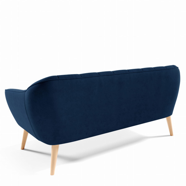 Sofa Fendi III Velluto 25 w stylu skandynawskim