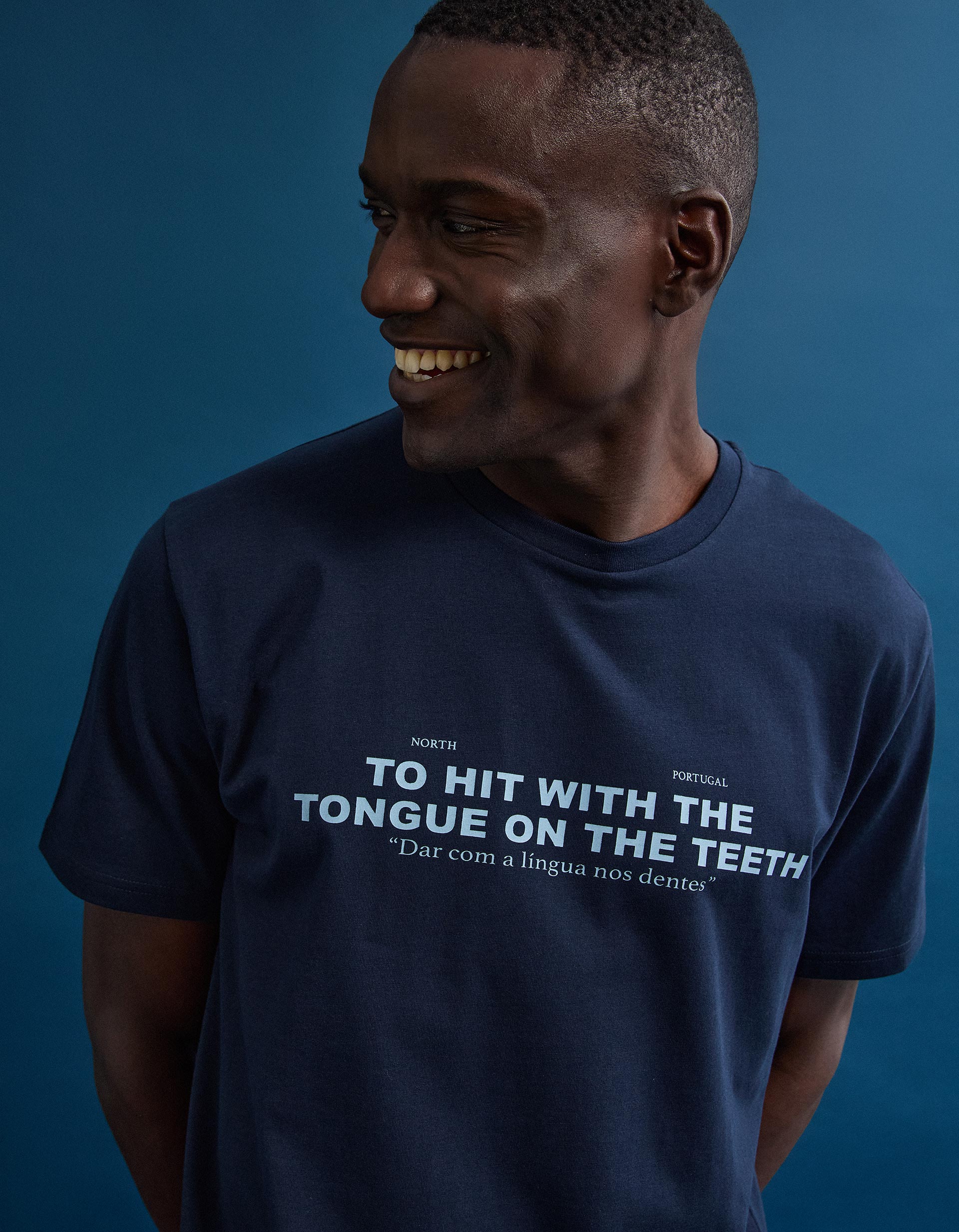 T-shirt 'Native Enthusiasm', Homem, Azul Escuro