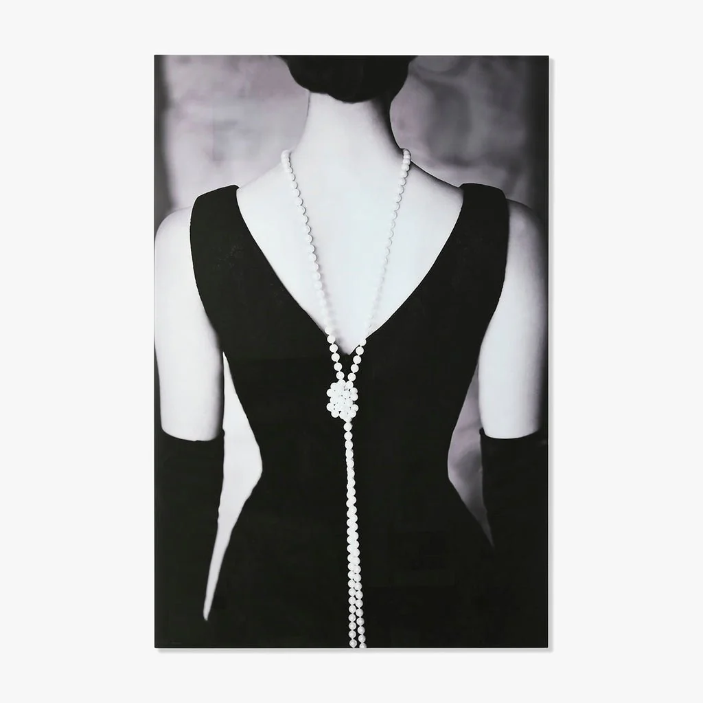 QuadroVidro Black Dress 100x150
