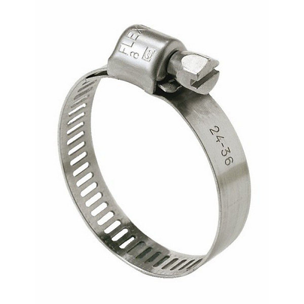 25 colliers inox FX8 77-97 mm - SERFLEX - 0002473
