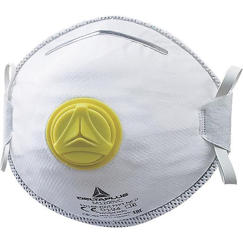 Boîte de 10 masques repisratoires coques FFP2 avec vavle VENI - DELTA PLUS - M1200VC