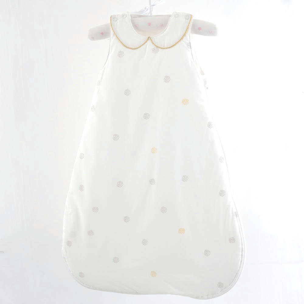 POMPOM - Gigoteuse col claudine coton bio* écrue 24-36 mois