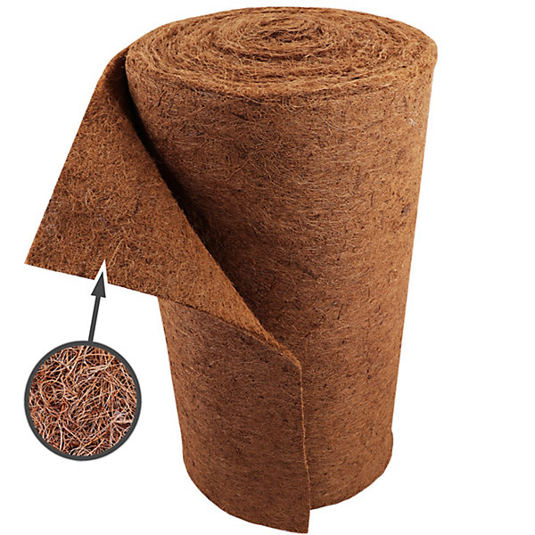 7m tapis de coco natte de protection hivernale 800g/m² 0,75m de large Aquagart